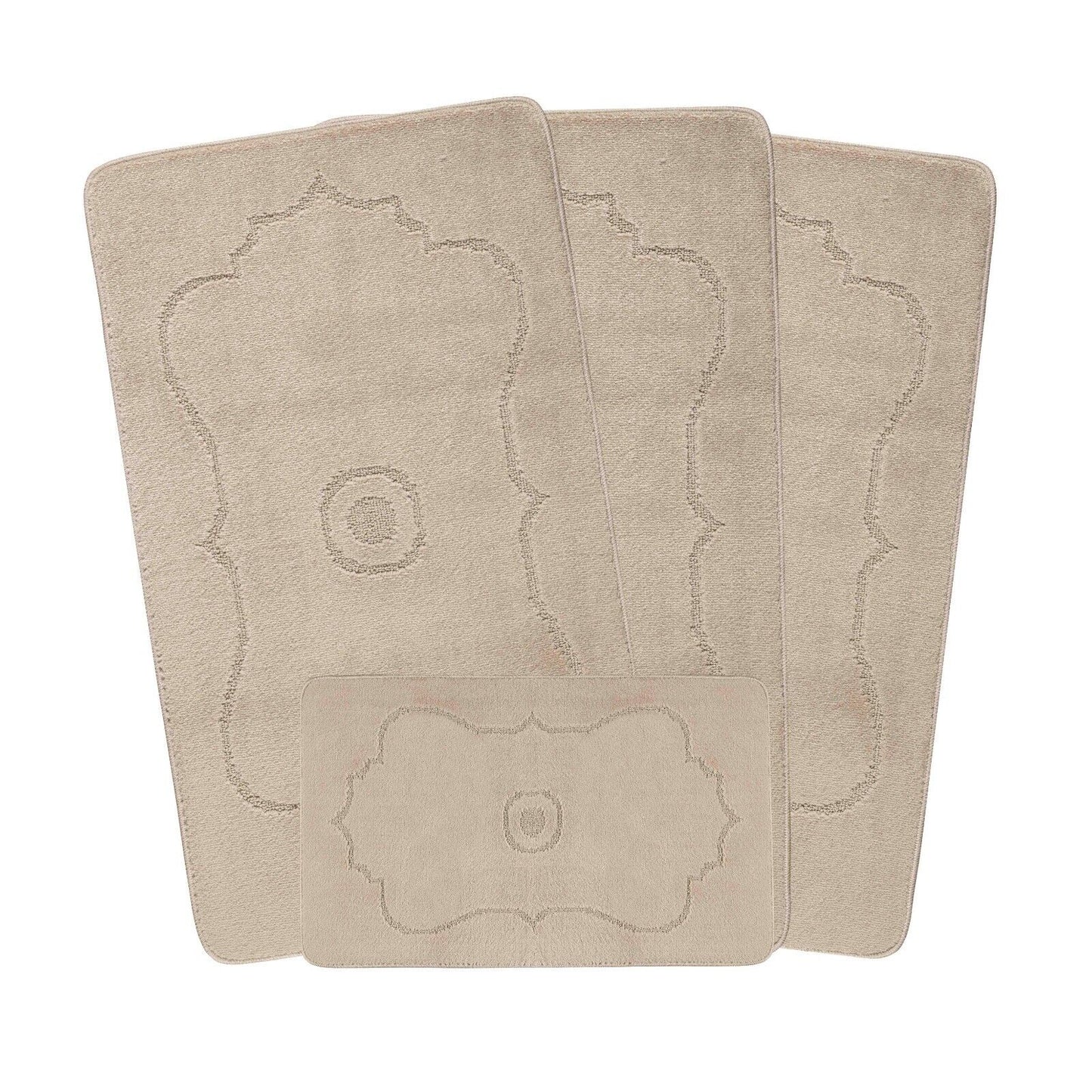 Hilal Washable mat 4pcs 67X120CM & 50X67cm