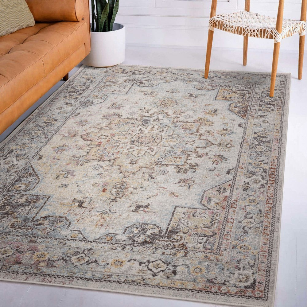Flores Ester FR05 Traditional Persian Floral Rugs by Asiatic