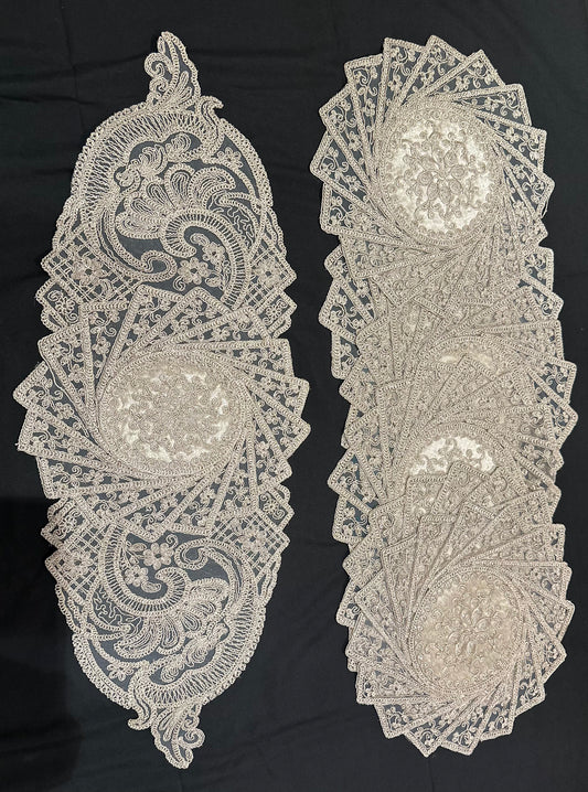 7pcs Doilies 111