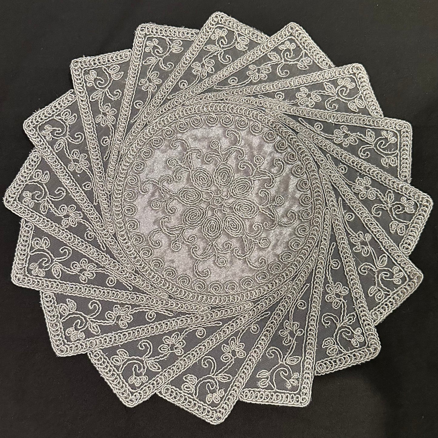 7pcs Doilies 111