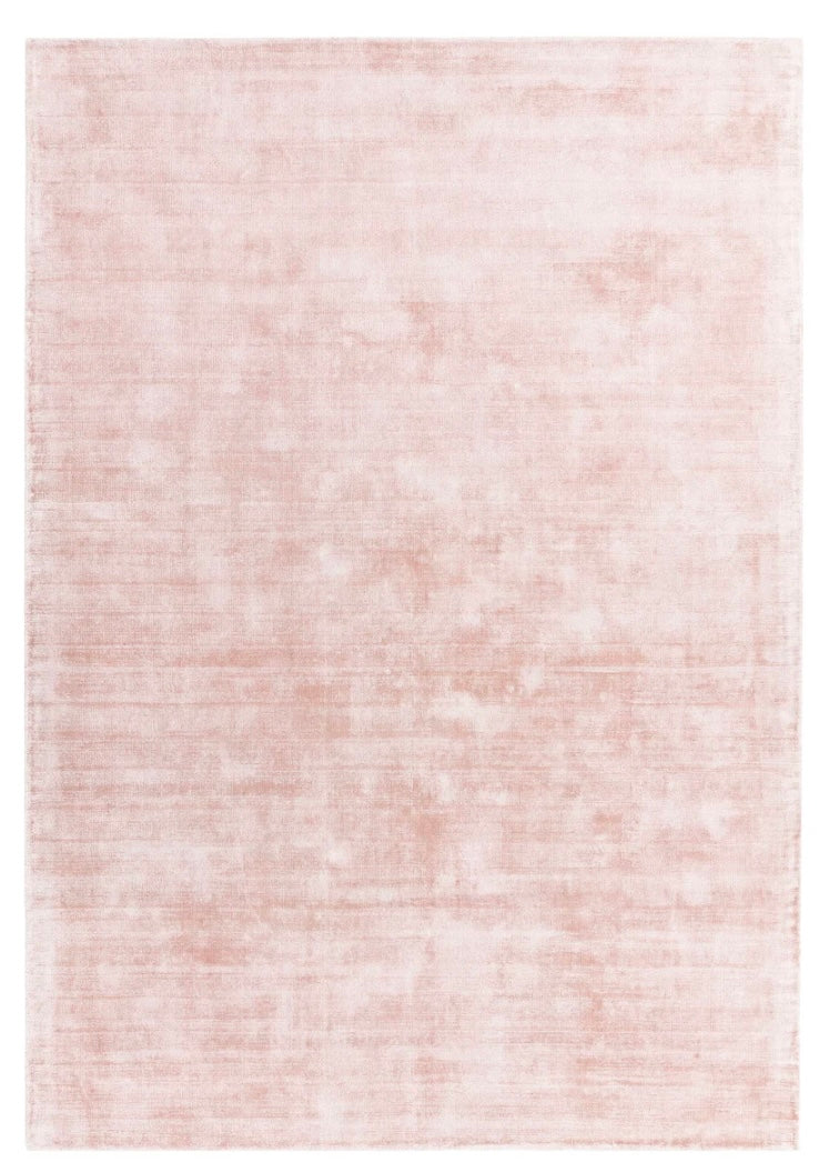 Blade Plain Rugs in Pink