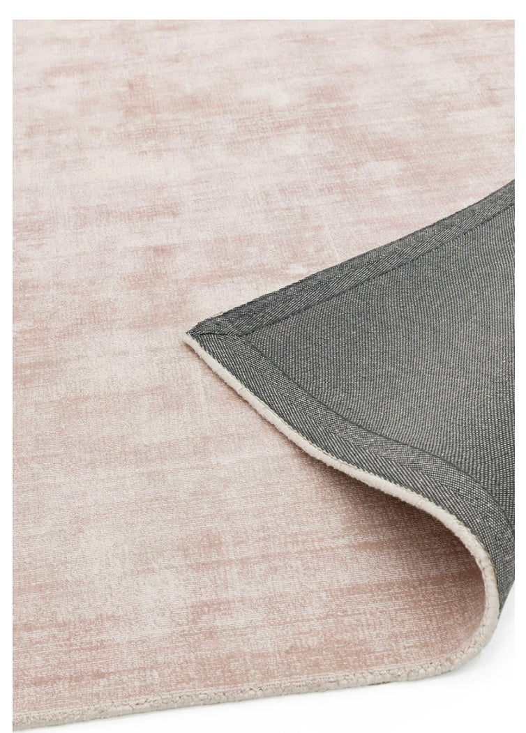 Blade Plain Rugs in Pink
