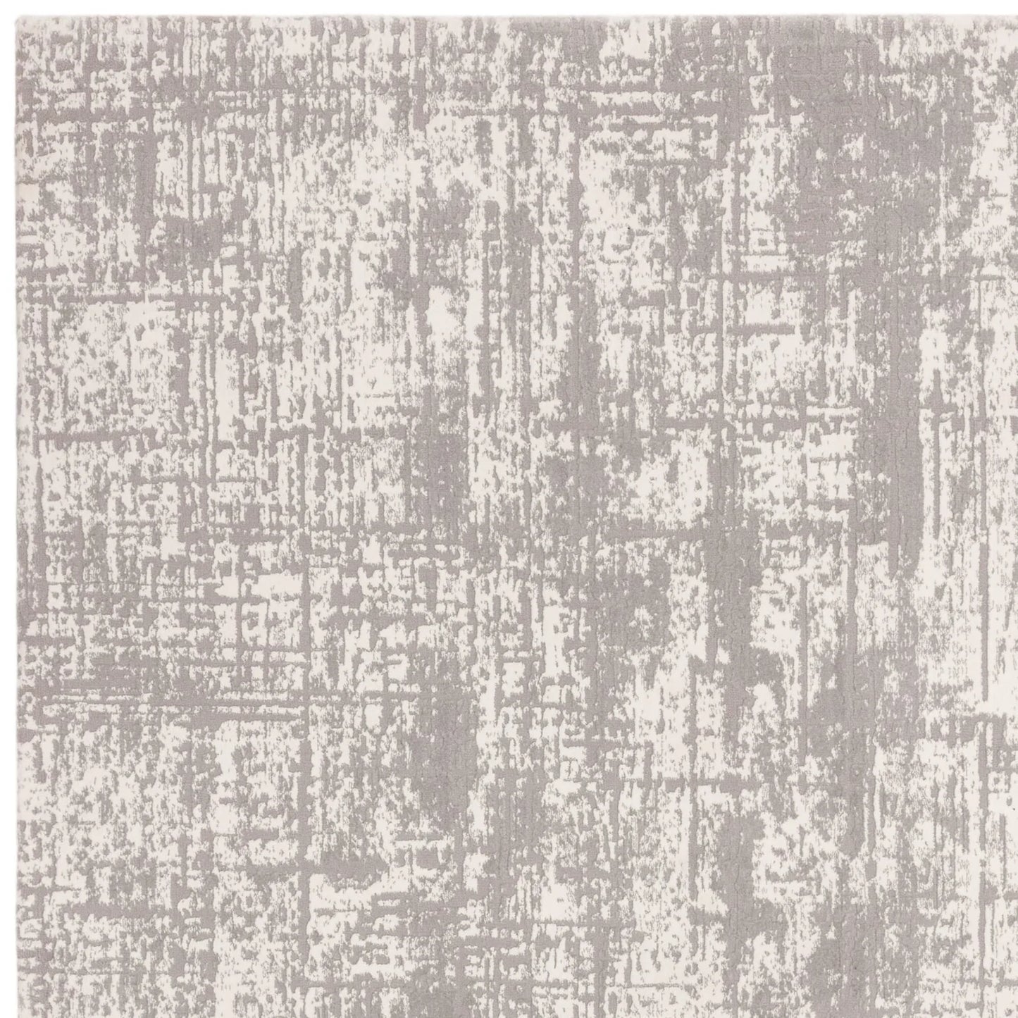 Kuza Abstract Grey Rug by Asiatic