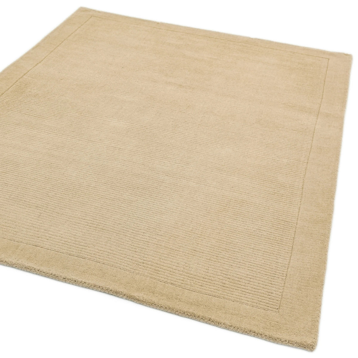 Asiatic York Beige Rug 120 x 170 cm 100% Wool Hand Woven Modern