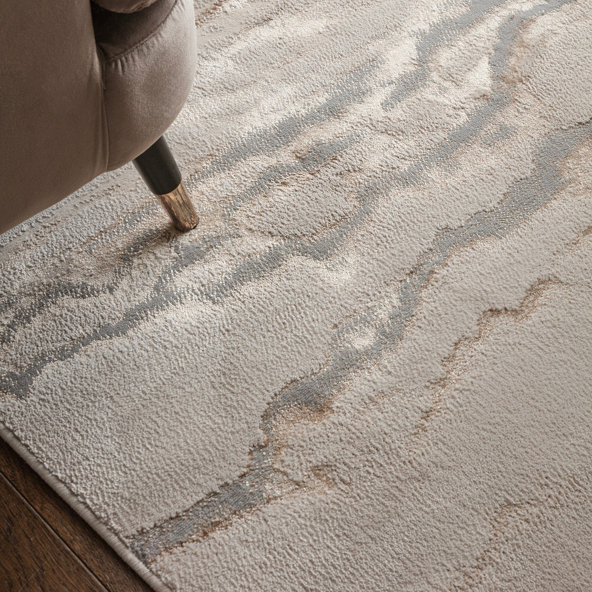 Asiatic Aurora AU17 Linea Rug 160 x 230 cm Polyester Machine Woven Modern