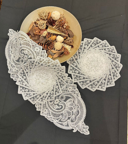 7pcs Doilies 111
