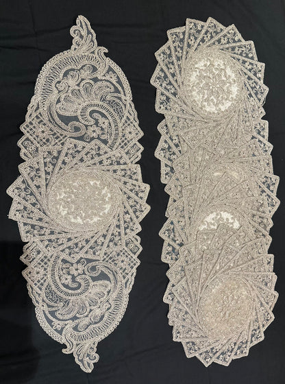 7pcs Doilies 111