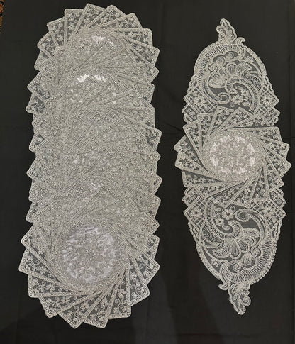 7pcs Doilies 111