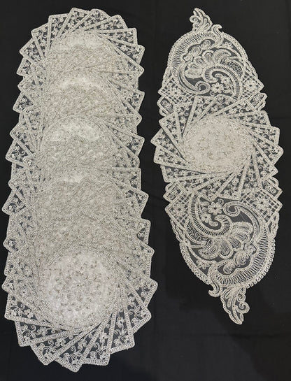 7pcs Doilies 111