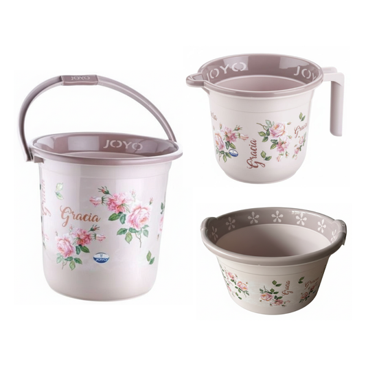 Joyo Gracia 3Pcs - Bucket, Tub & Jug