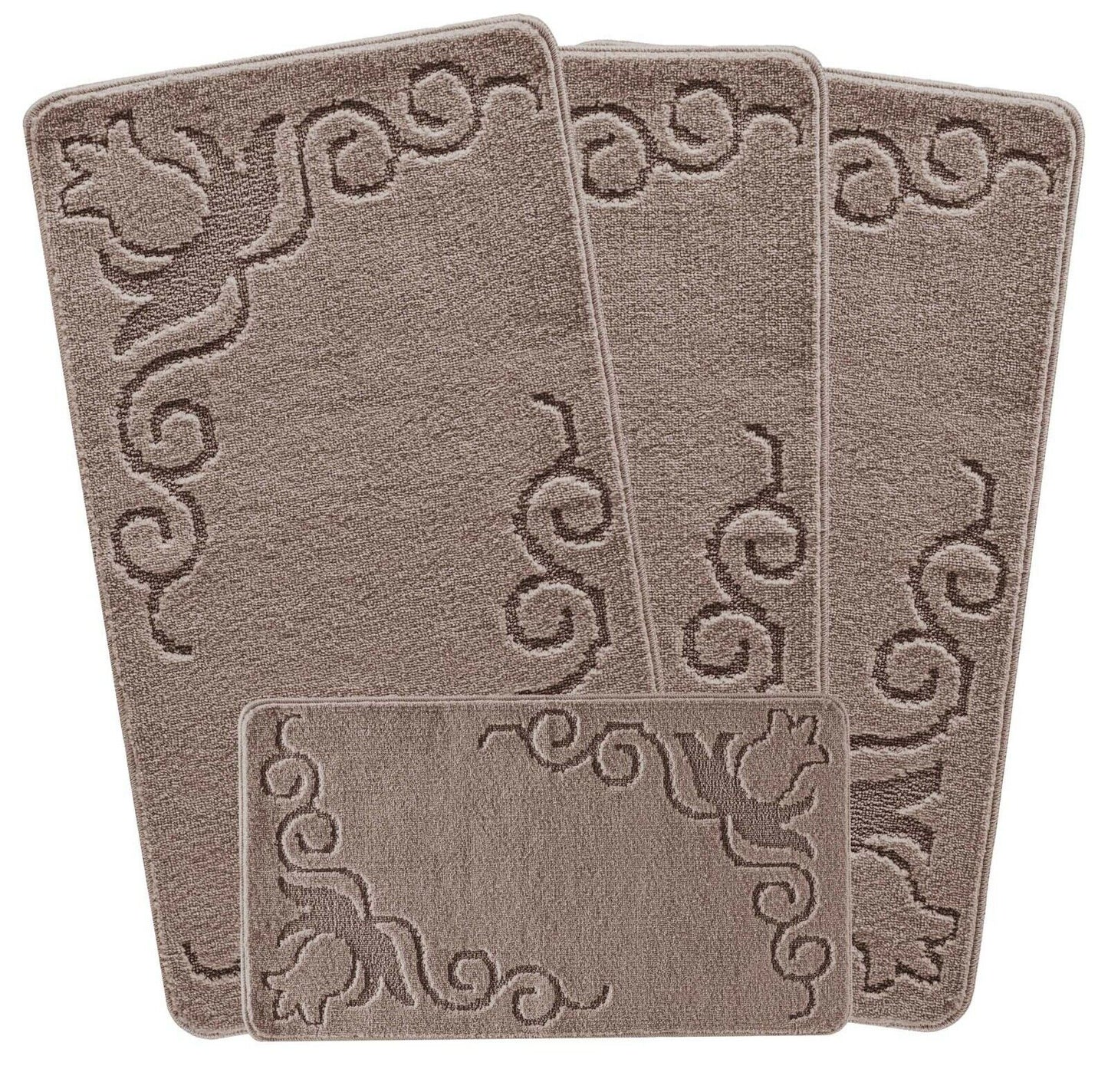 MARIKA Washable mat 4pcs 67X120CM & 50X67cm