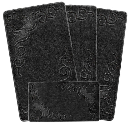 MARIKA Washable mat 4pcs 67X120CM & 50X67cm