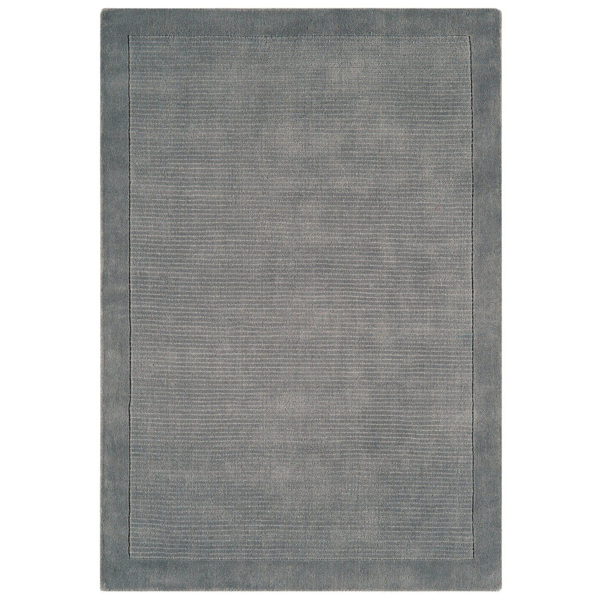 Asiatic York Grey Rug 60 x 120 cm 100% Wool Hand Woven Modern