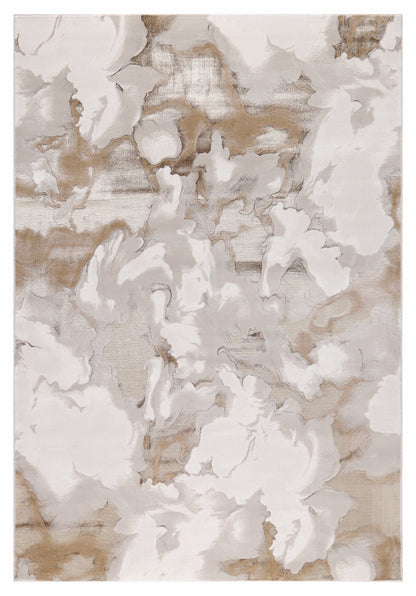 Rug Velora VE08 CLUDIA Metallic Beige Modern abstract designs