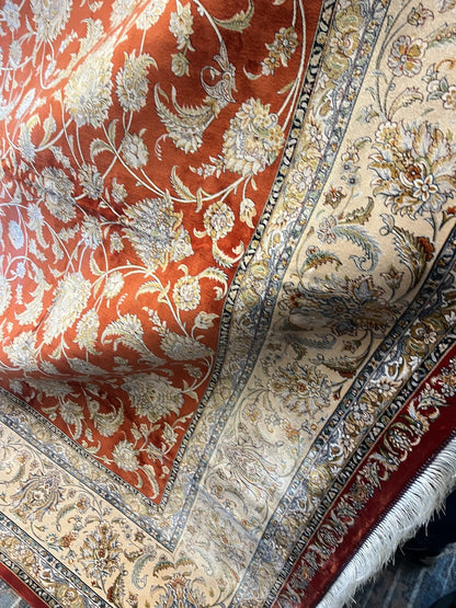 Rug Silk Machine Made Oriental rug 200x300cm