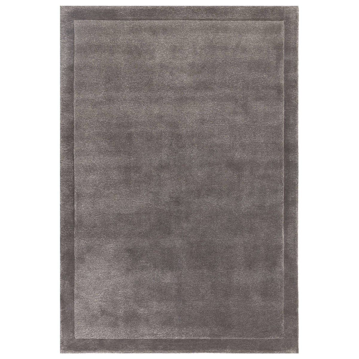 Asiatic Rise Charcoal Rug 120 x 170 cm Wool Viscose Modern