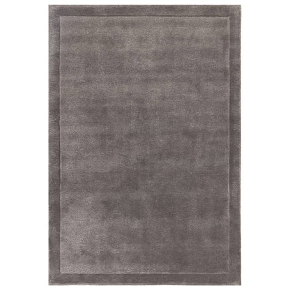 Asiatic Rise Charcoal Rug 120 x 170 cm Wool Viscose Modern