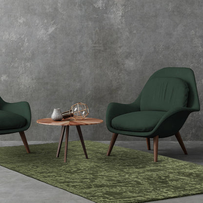Asiatic Zehraya ZE06 Abstract Green Rug 160 x 230 cm Polyester Machine Woven