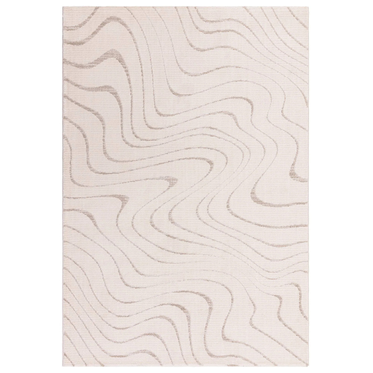 Asiatic Axel AX03 Cream Rug 120 x 160 cm Polypropylene Machine Woven Modern