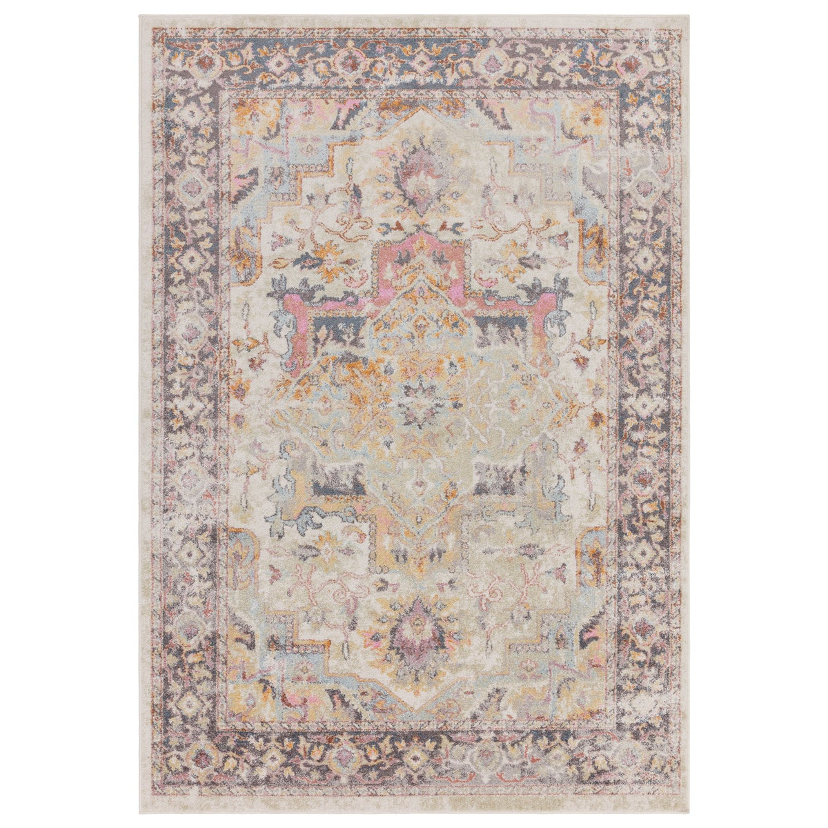 Asiatic Flores Kira FR04 Multicoloured Rug 160 x 230 cm Polypropylene