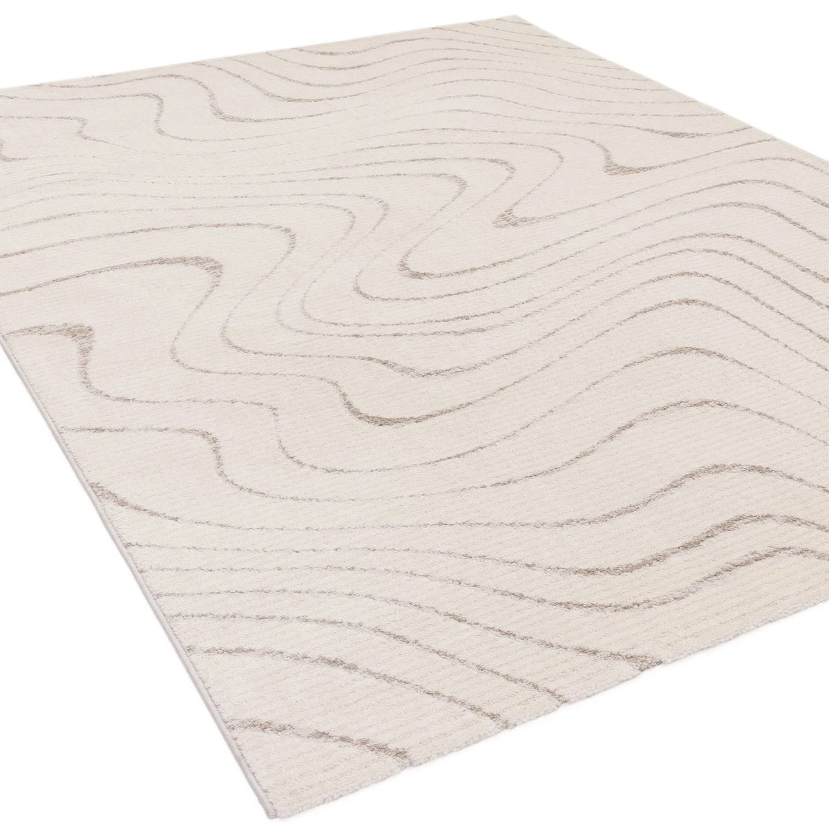 Asiatic Axel AX03 Cream Rug 120 x 160 cm Polypropylene Machine Woven Modern