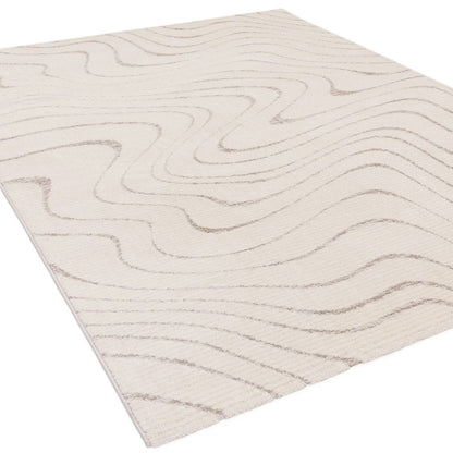 Asiatic Axel AX03 Cream Rug 120 x 160 cm Polypropylene Machine Woven Modern