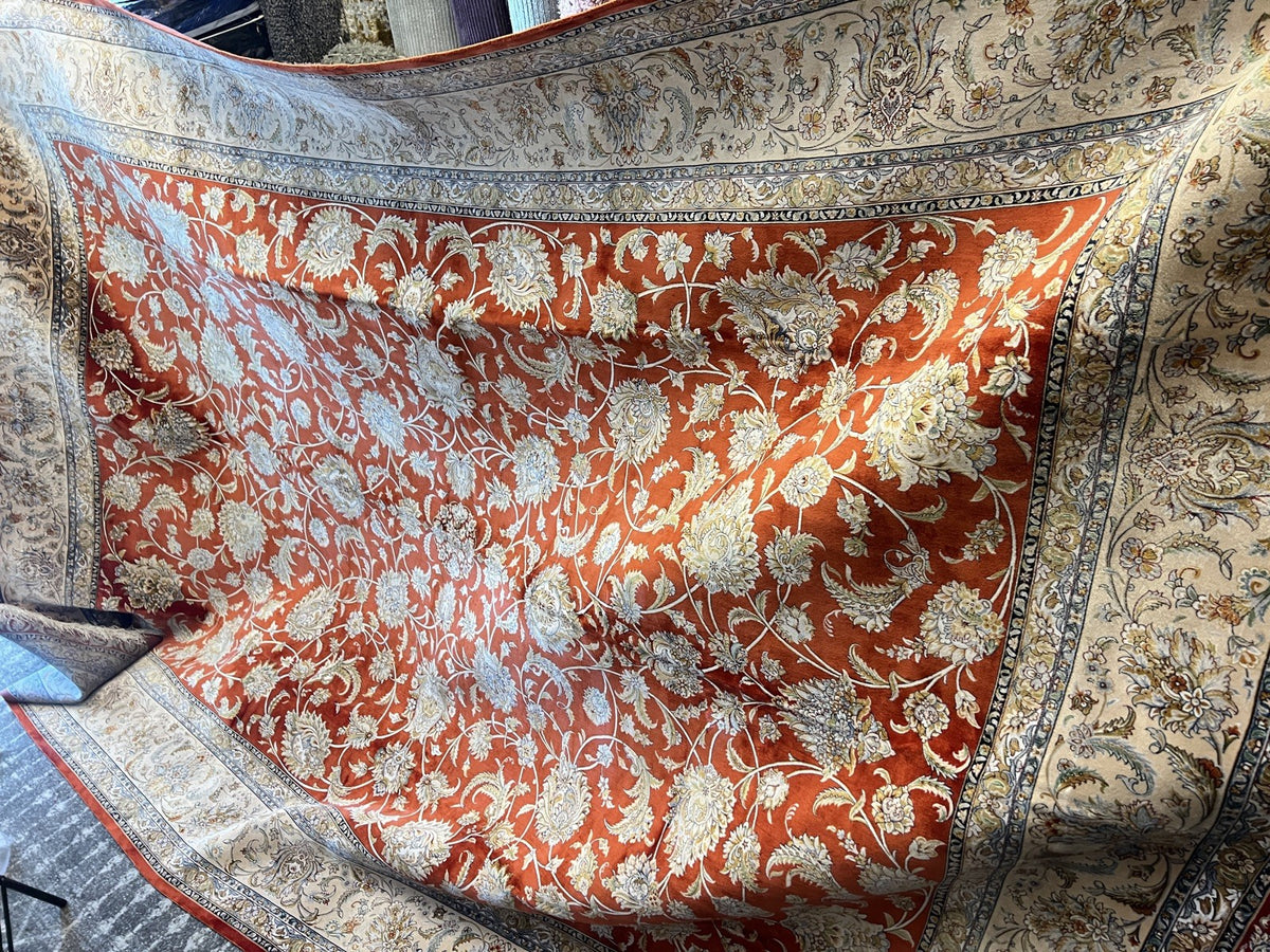 Rug Silk Machine Made Oriental rug 200x300cm