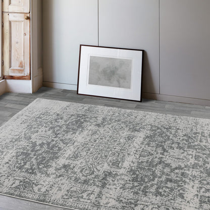 Asiatic Nova NV10 Antique Grey Rug 160 x 230 cm Machine Woven Traditional
