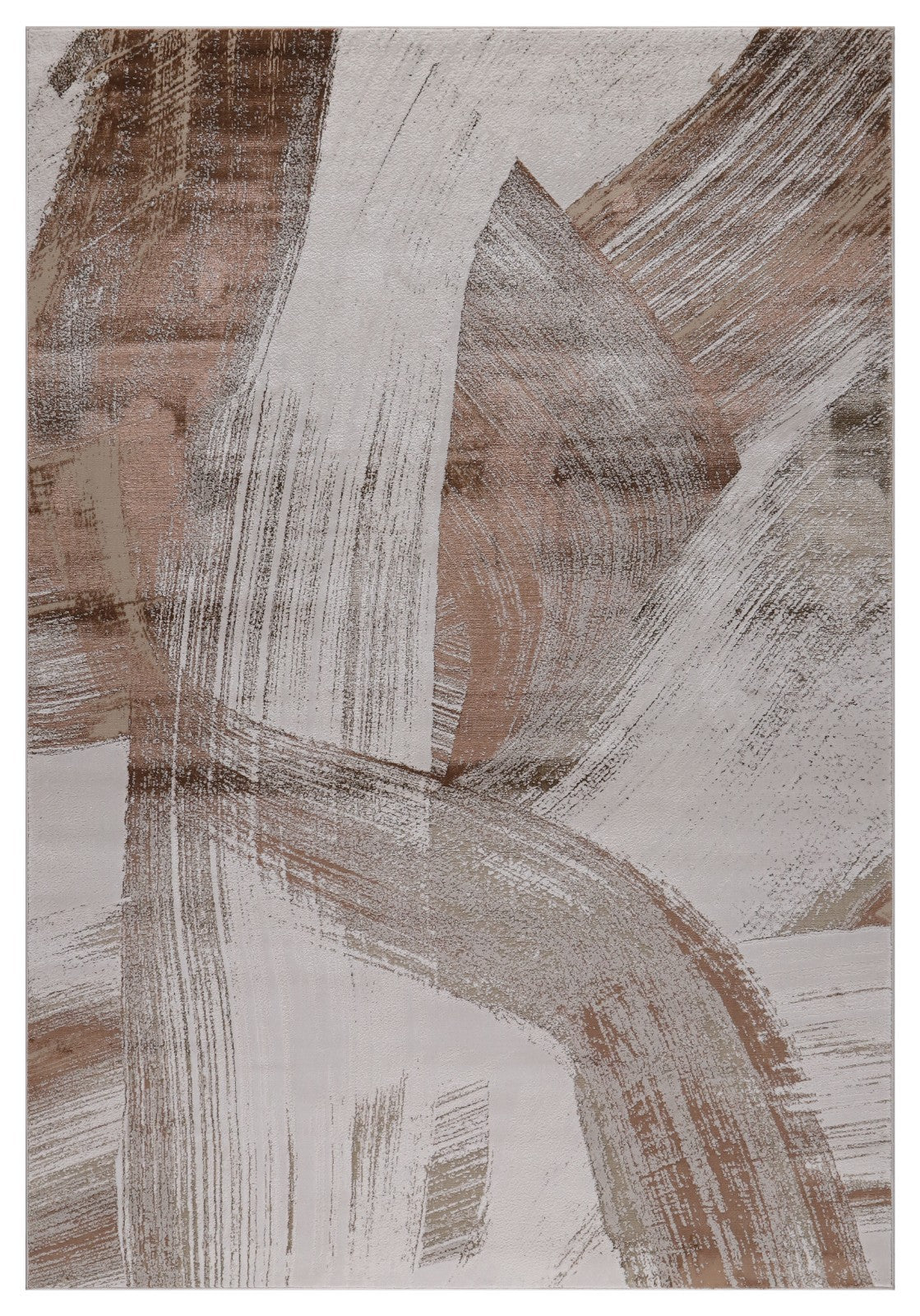 Rug Velora VE05 LUMINARA METALLIC COPPER Modern abstract designs
