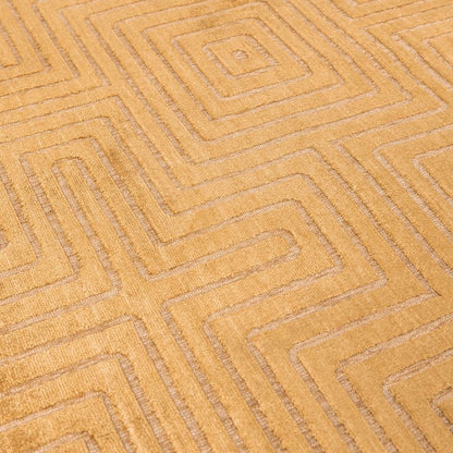 Asiatic Glaze Ochre Pulse Rug 160 x 230 cm Modern