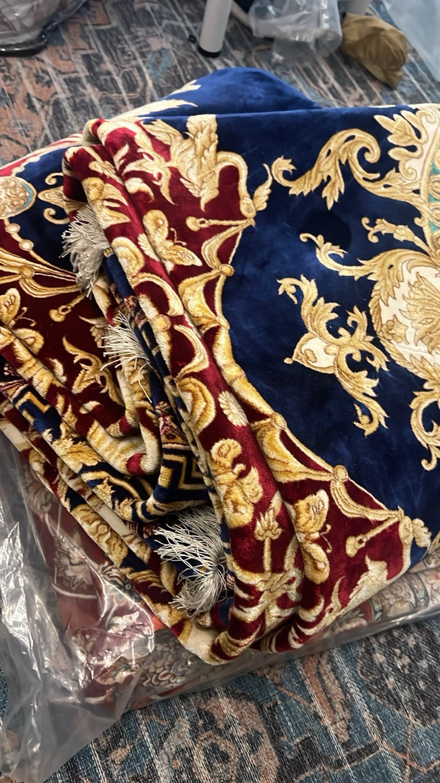 Rug Silk Machine Made Oriental rug 200x300cm