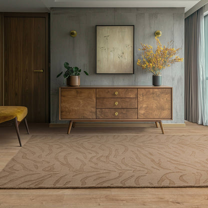 Asiatic Tigra Mocha Rug 200 x 290 cm 100% Wool Hand Woven Modern