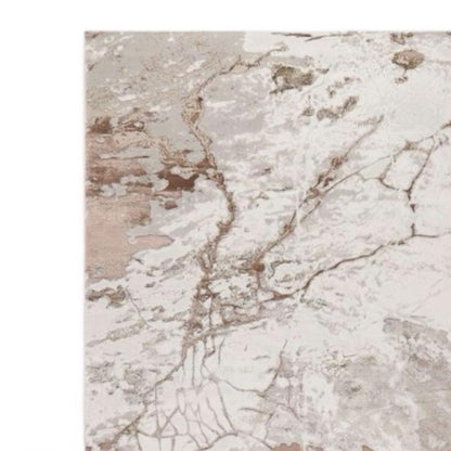 Rug Velora VE03 Marbella Metallic Copper Modern abstract designs