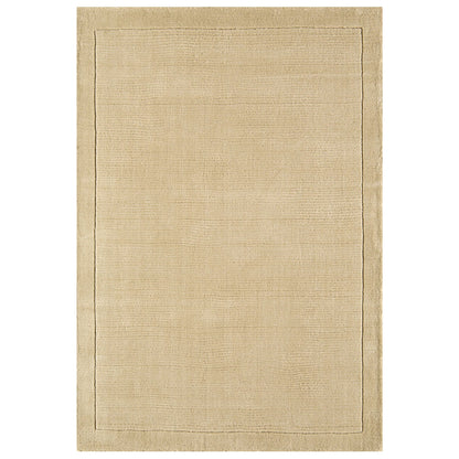 Asiatic York Beige Rug 120 x 170 cm 100% Wool Hand Woven Modern