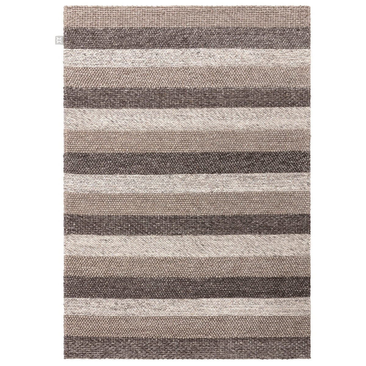 Asiatic Coast CS08 Varied Stripe Rug 160 x 230 cm Wool Viscose Handmade
