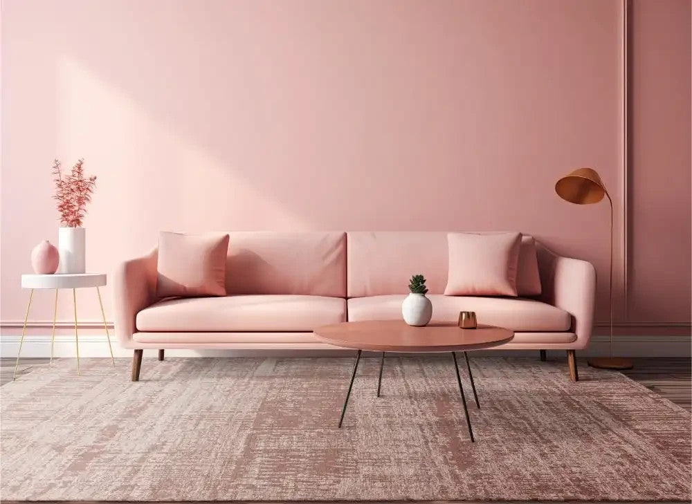 Asiatic Beau Blush Rug 160 x 230 cm Polyester Cotton Modern