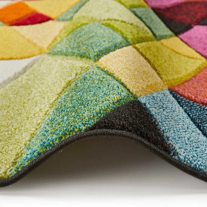 Viva Multicolour Hardwearing Rug VIV01 200x290cm