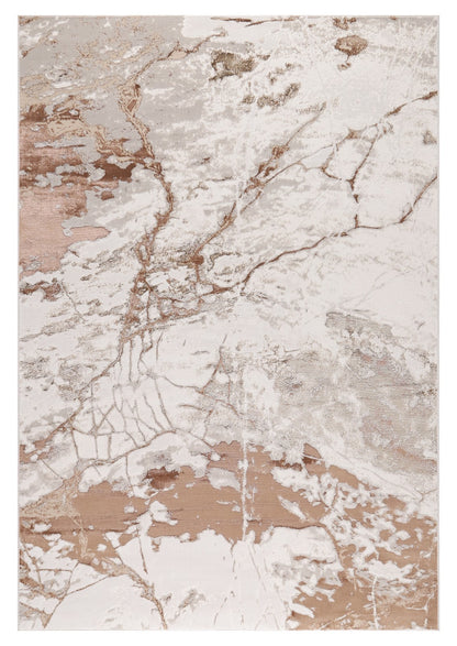 Rug Velora VE04 Marbella Metallic Beige Modern abstract designs