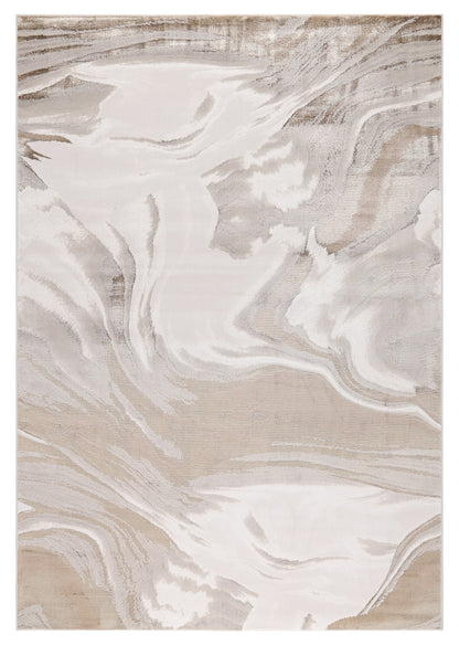 Rug Velora VE10 WAVE Metallic BEIGE Modern abstract designs