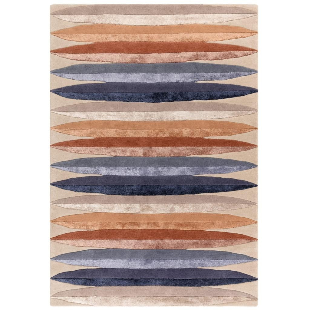 Asiatic Matrix Pod Multi Rug 160 x 230 cm Wool Viscose Hand Tufted Modern