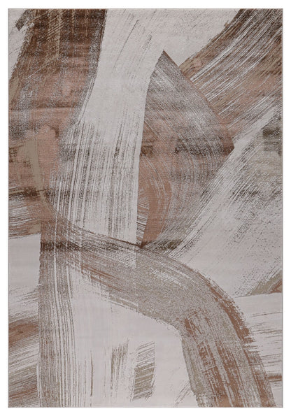 Rug Velora VE06 LUMINARA METALLIC BEIGE Modern abstract designs
