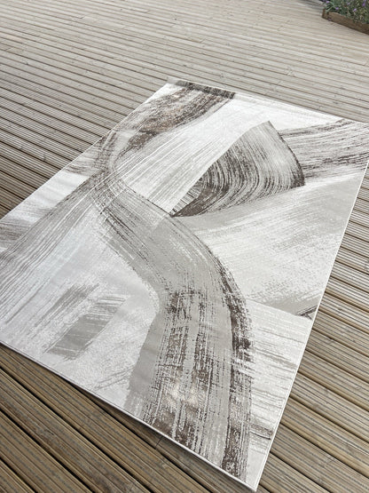 Rug Velora VE06 LUMINARA METALLIC BEIGE Modern abstract designs