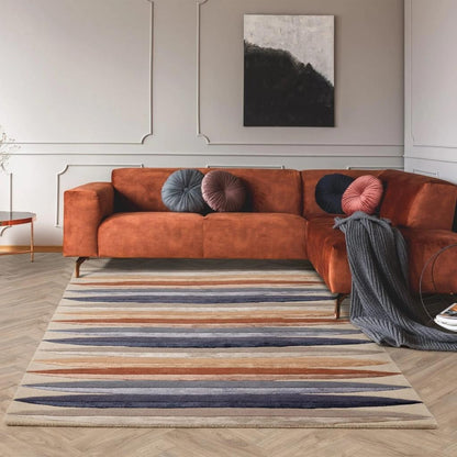 Asiatic Matrix Pod Multi Rug 160 x 230 cm Wool Viscose Hand Tufted Modern