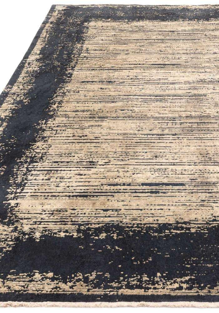 Asiatic Elodie Black Champagne Rug 120 x 170 cm Modern